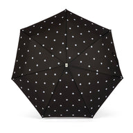 ANATOLE Black and Polka Dots Compact Umbrella Carmen