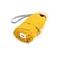 ANATOLE Mustard Yellow Folding Compact Umbrella Martin