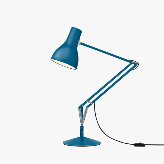 Anglepoise Type 75 Desk Lamp in Margret Howell Edition in Saxon Blue