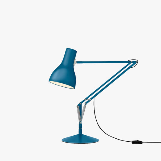 Anglepoise Type 75 Desk Lamp in Margret Howell Edition in Saxon Blue