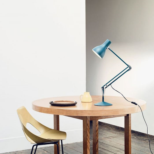 Anglepoise Type 75 Desk Lamp in Margret Howell Edition in Saxon Blue