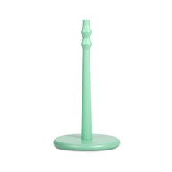 British Colour Standard Wooden Kitchen Roll Holder in Opaline Green