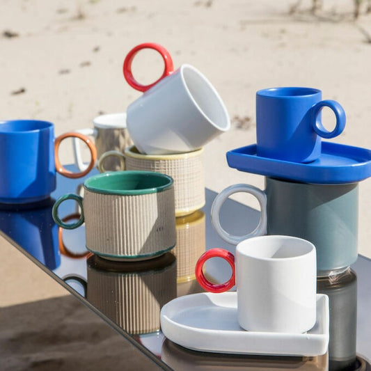 Noor Cup made from Porcelain in various colour combinations by Byon