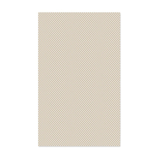 Checki Tablecloth / 100% Organic Cotton Beige 150x250cm by ByOn