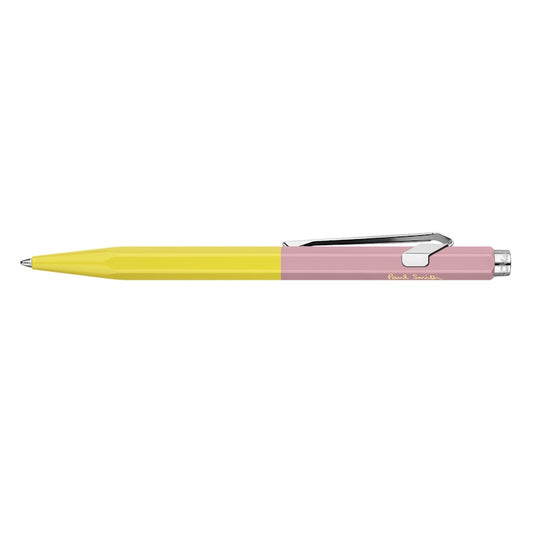 Caran D'Ache 849™ Paul Smith Edition 4 - Ballpoint Pen / Chartreuse Yellow and Rose Pink