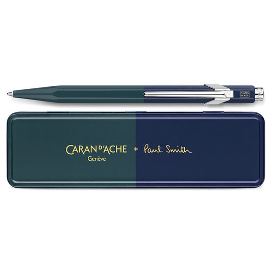 Caran D'Ache 849™ Paul Smith Edition 4 - Ballpoint Pen / Racing Green and Navy Blue