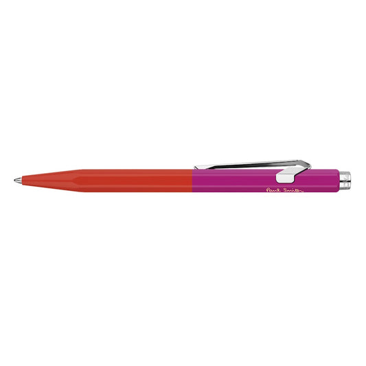 Caran D'Ache 849™ Paul Smith Edition 4 - Ballpoint Pen / Warm Red and Melrose Pink