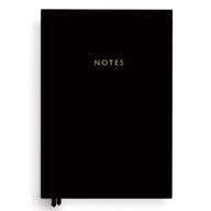 Charfleet Case Bound A5 Lined Notebook in Black