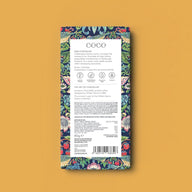 COCO Chocolatier Chocolate Bar 80g Sea Salt Dark William Morris Limited Edition