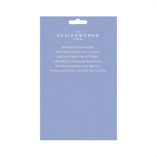 Designworks Ink Brass Bookmark Poseidon