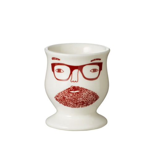 Johnny Egg Cup - 100% Bone China by Donna Wilson