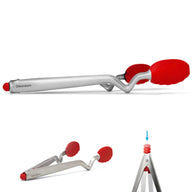 Dreamfarm Clongs Kitchen Tongs in Red