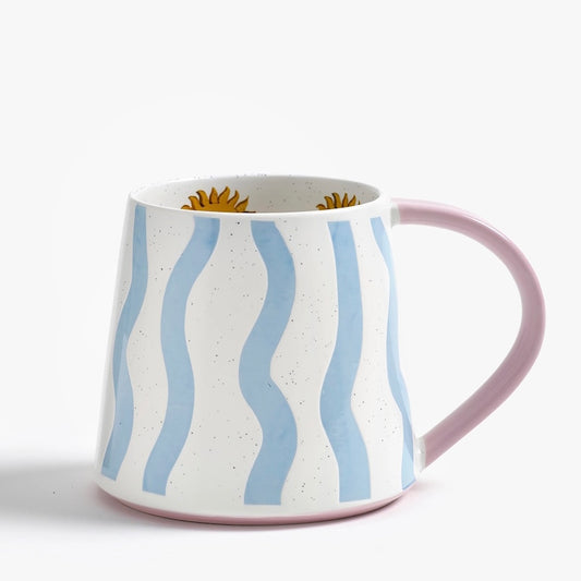 Eleanor Bowmer Blue Wave Mug