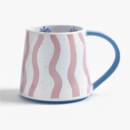Eleanor Bowmer Pink Wave Mug