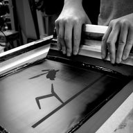 Hammade Rabbit Screen Print Process