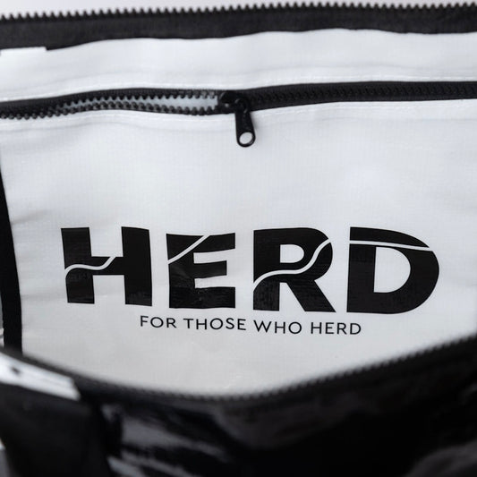 Herd Bags The Mono 100 Medium Zipped Tote Bag