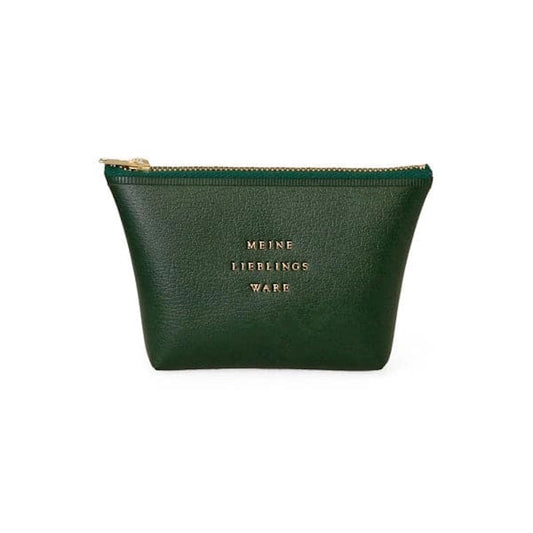 Hightide Zipper Pouch Small in green