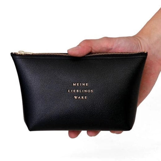 Hightide Zipper Pouch Large in black