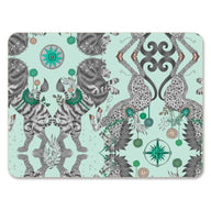 Caspian Placemat in Teal Medium 29x21cm by Emma J Shipley for Jamida of Sweden