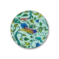 Rousseau Animal Coaster in Turquoise Diameter 10cm by Emma J Shipley for Jamida of Sweden