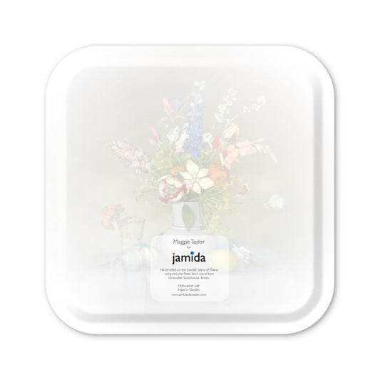 Jamida of Sweden Later Square Tray  / 32x32cm by Maggie Taylor