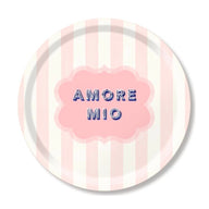 Jamida of Sweden AMORE MIO Round Tray Diameter 31cm by Asta Barrington