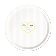 Jamida of Sweden LA DOLCE VITA Round Tray Diameter 31cm by Asta Barrington