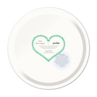 Jamida of Sweden Martini Round Tray Green Diameter 31cm by Asta Barrington