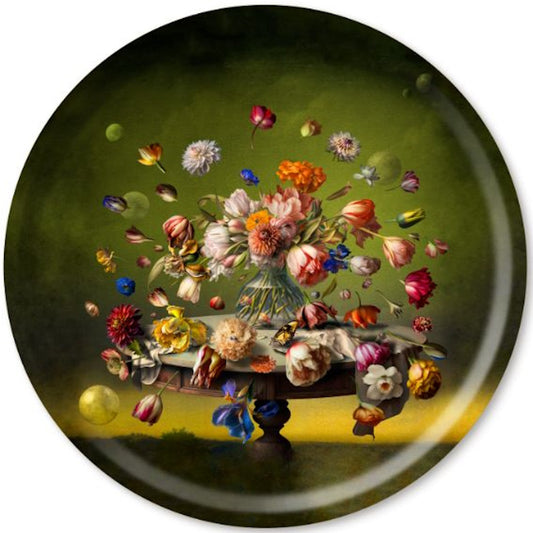 Jamida of Sweden The Occasion Round Tray  / Diameter 46cm by Maggie Taylor