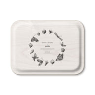 Jamida of Sweden Paradise Lost Rectangle Tray 27x20cm by Emma J Shipley