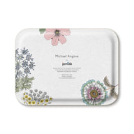 Jamida of Sweden Sunflower Rectangle Tray Yellow 27x20cm by Michael Angove