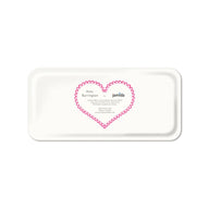 Jamida of Sweden Small Rectangle Tray CHAMPAGNE Bright Pink 32x15cm by Asta Barrington
