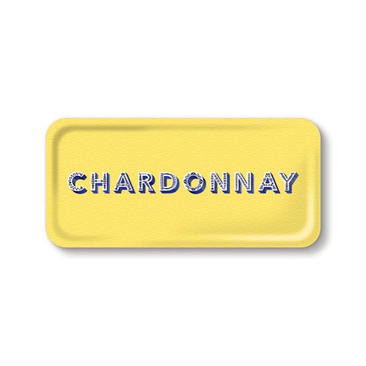 Jamida of Sweden Small Rectangle Tray CHARDONNAY Yellow 32x15cm by Asta Barrington