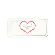 Jamida of Sweden Small Rectangle Tray LOVE 32x15cm by Asta Barrington