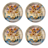 Jamida of Sweden The Philosopher's Study Coasters Set of 4 Diameter 11cm by Maggie Taylor