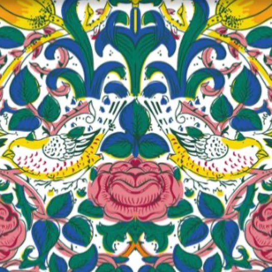 Jamida of Sweden William Morris Rose Tray 27x20cm