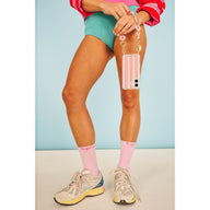 La Coque Francaise Cassy Flowers Bracelet Phone Chain 40cm in Pink