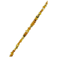 La Coque Francaise Liviya Long Phone Chain 120cm in Amber