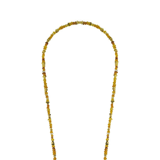 La Coque Française Liviya Long Phone Chain 120cm / Amber