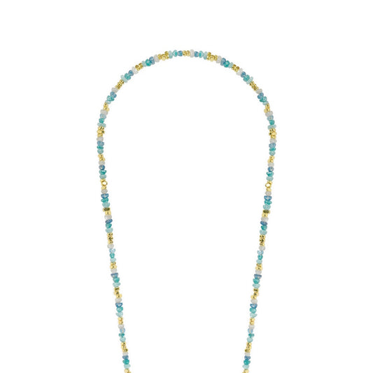 La Coque Française Liviya Long Phone Chain 120cm / Blue