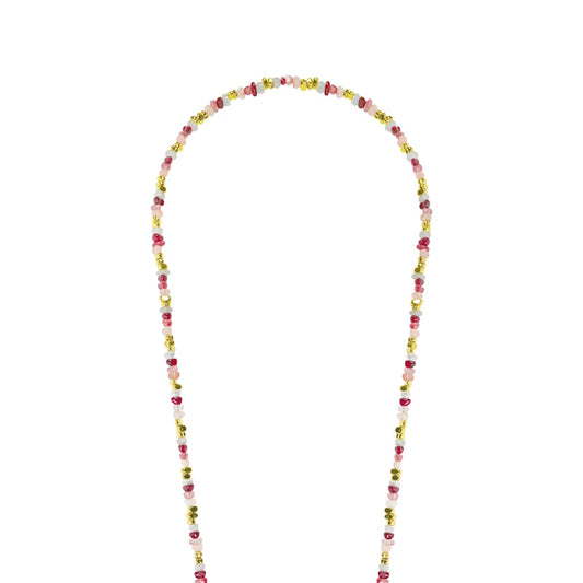 La Coque Française Liviya Long Phone Chain 120cm / Bordeaux