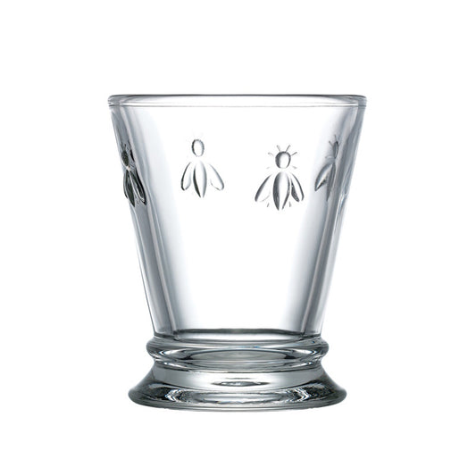 La Rochere Bee Embossed Glass Tumbler Clear 270ml