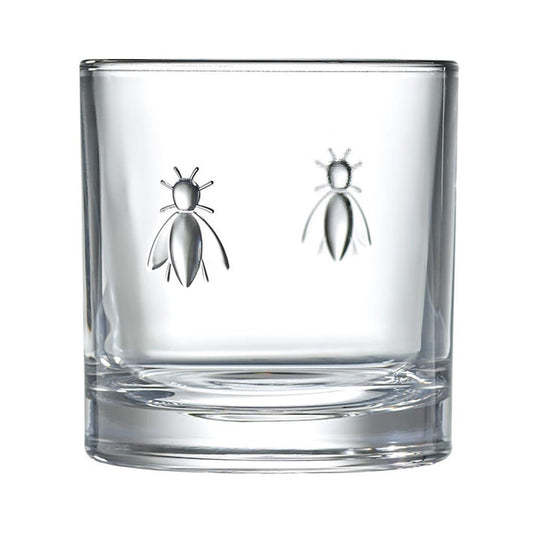 La Rochere Bee Embossed Whisky Tumbler Clear 320ml