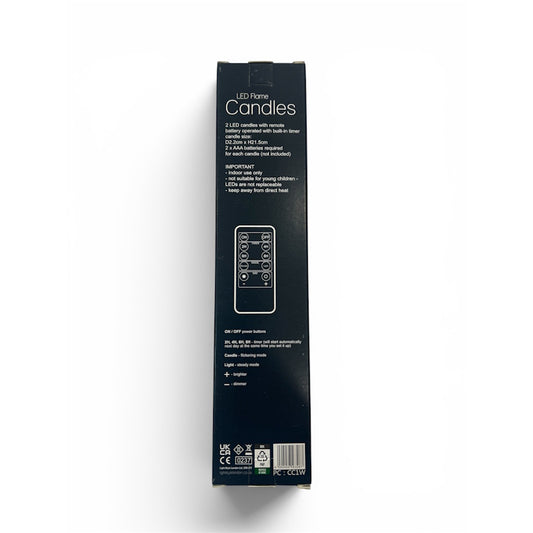 Lightstyle London LED Flame Candles x 2