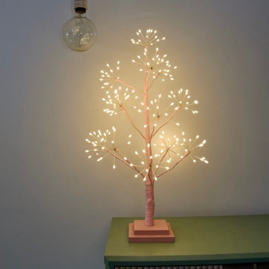 Lightstyle London Hibiscus Tree - Height 60cm / Baby Pink