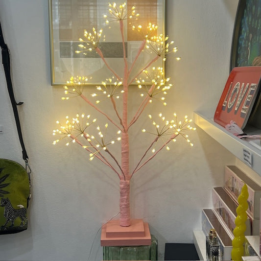 Lightstyle London Hibiscus Tree - Height 60cm / Baby Pink