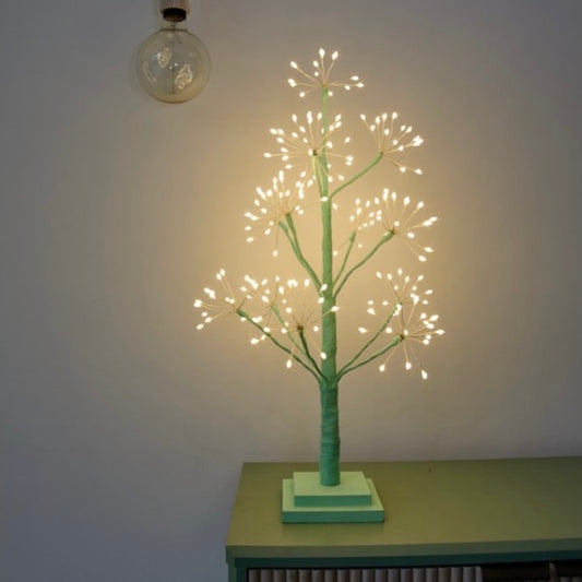 Lightstyle London Hibiscus Tree - Height 60cm / Mint Green