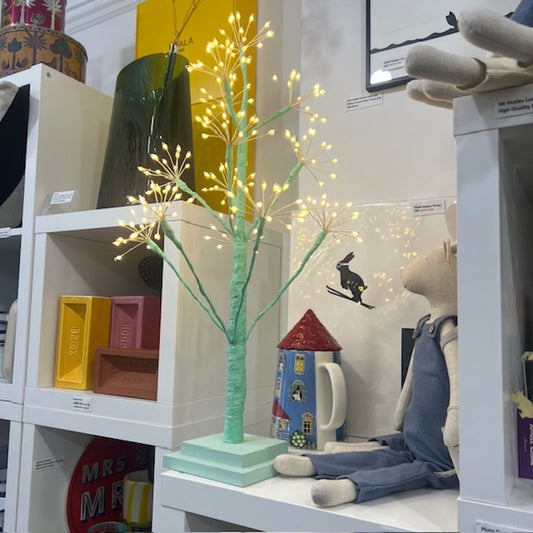 Lightstyle London Hibiscus Tree - Height 60cm / Mint Green