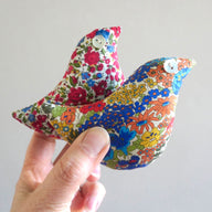 Lime Tree Design Box of 2 Lavender Birds Cornflake