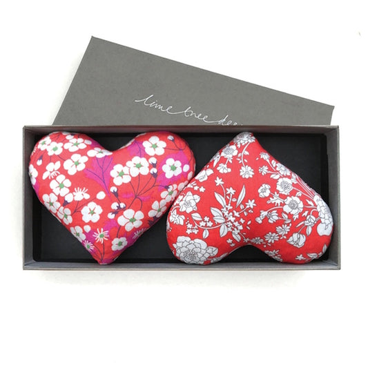 Lime Tree Design Box of 2 Lavender Hearts Braveheart